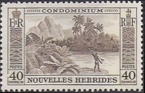 Island landscape; Spearfishing - Nouvelle HEBRIDES