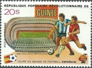 Game Scene, Stadium in Barcelona