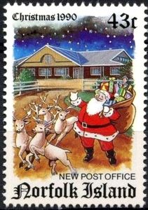 Santa at Kingston Post Office