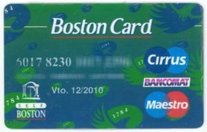 BostonCard Bancomat