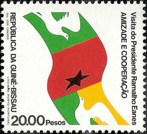 Visit of the President Ramalho Eanes