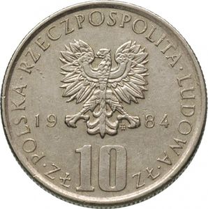 10 Złotych (Novelist Boleslaw Prus)