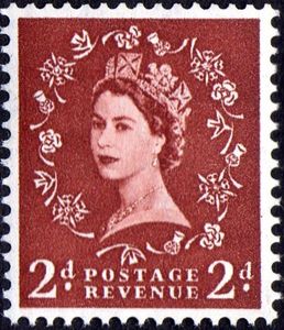 Queen Elizabeth II - Predecimal Wilding