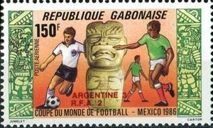 Overprinted ARGENTINA d -R.F.A.2"