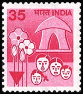 House, Heads and Flowers ("Family Welfare")