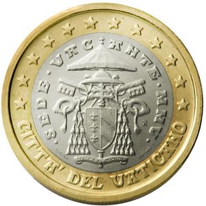 1 Euro (Sede Vacante)