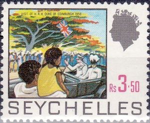 Visit of the Duke of Edinburgh, 1956