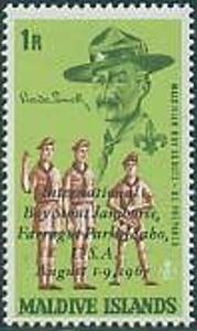 International Boy Scout Jamboree - Overprinted