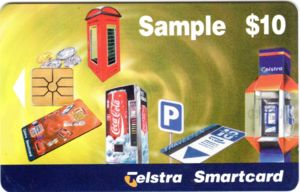 Sample Smartcard - "the First Chip Card"