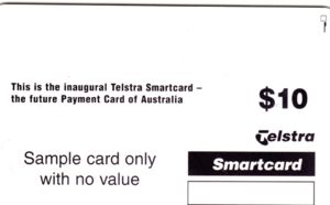 Sample Smartcard - "the First Chip Card"