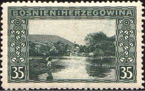 Jezero with Tourist's pavilion