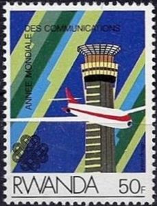 Jet and control tower