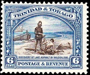 Discovery of Lake Asphalt