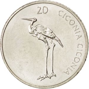 20 Tolarjev