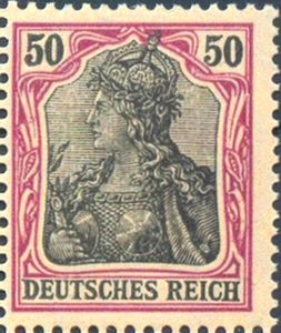 Germania, inscr “DEUTSCHES REICH”, War Series