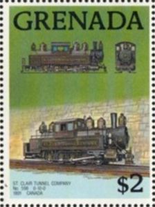 St. Clair Tunnel Company No. 598, 1891, Canada