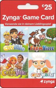 Zynga Game Card 25€ (red)