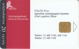 Névjegykártya - Tölösi Péter