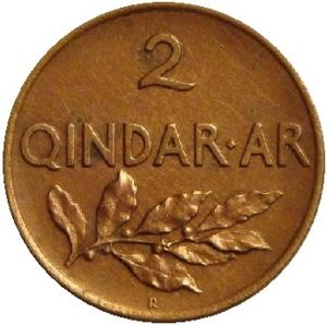2 Qindarka (2 Qindar Ari)