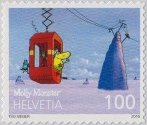 Molly in the Cable Car