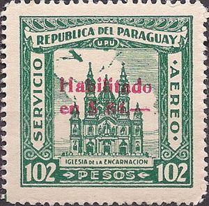 Church of the Encarnation, Asunción, after expansion