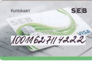 Account card - Kontokaart