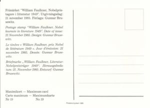 William Faulkner – Litterature 1949