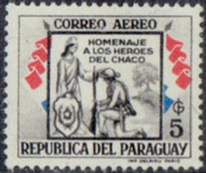 The Patroness of Paraguay blesses a soldier