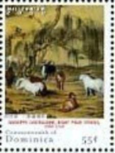 Eight Prize Steeds, by Giuseppe Castiglione