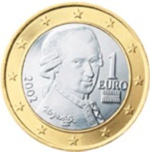 1 euro 2009 mozart