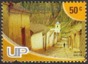 Iruya, Salta - Security mark left