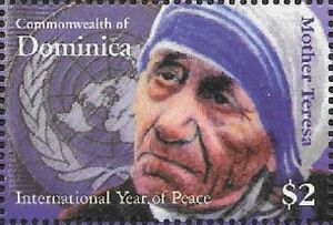 Mother Teresa, UN emblem