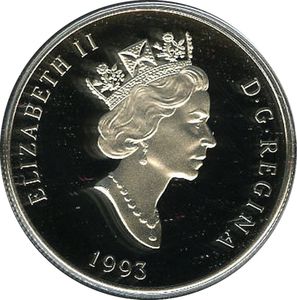 150 Dollars (Canadian Wildlife platinum series)