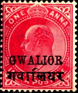 King Edward VII - Overprinted