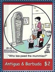 "Who tee-peed the mummies?"