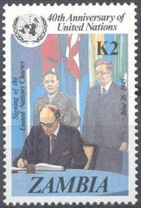 Signing of the United Nations Charter