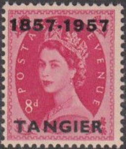 Tangier Post Office Centenary overprint