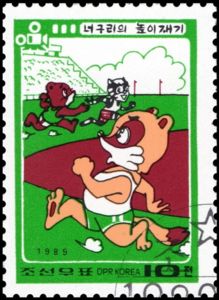 Scenes from the cartoon "A Badger's Height Measurement"