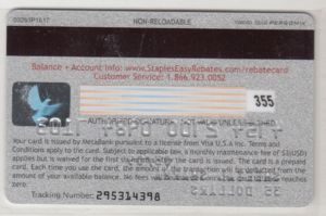 Rebate Card