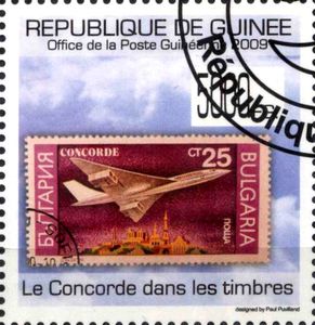 Concorde Stamps on Stamps