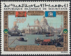 "Santa Maria della Salute, by Canaletto