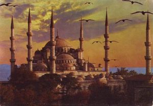 Istanbul. Sultanahmet (Blue Mosque)