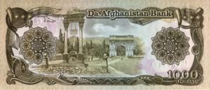 1,000 Afghanis