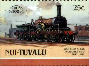 Iron Duke Class 4-2-2 1847 UK