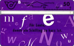 Lettern - Card 66 (303B)