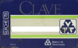 Banco de Venezuela - Clave