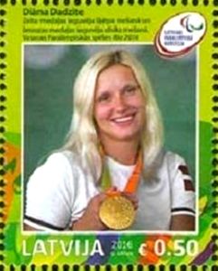 Diana Dadzite, Gold Medallist in Javelin