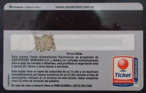 Ticket Alimentaci贸n Electr贸nico - Cestaticket