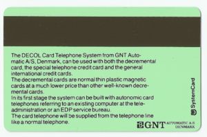 GN Telematic DECOL Ministry of P.T.T