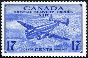 Transatlantic Mail Plane